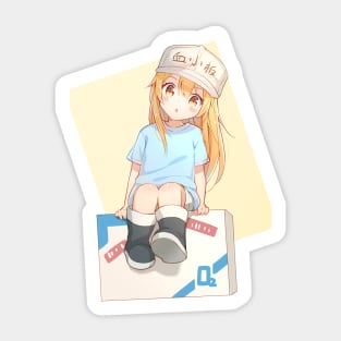 Platelet Cells at Work Sticker